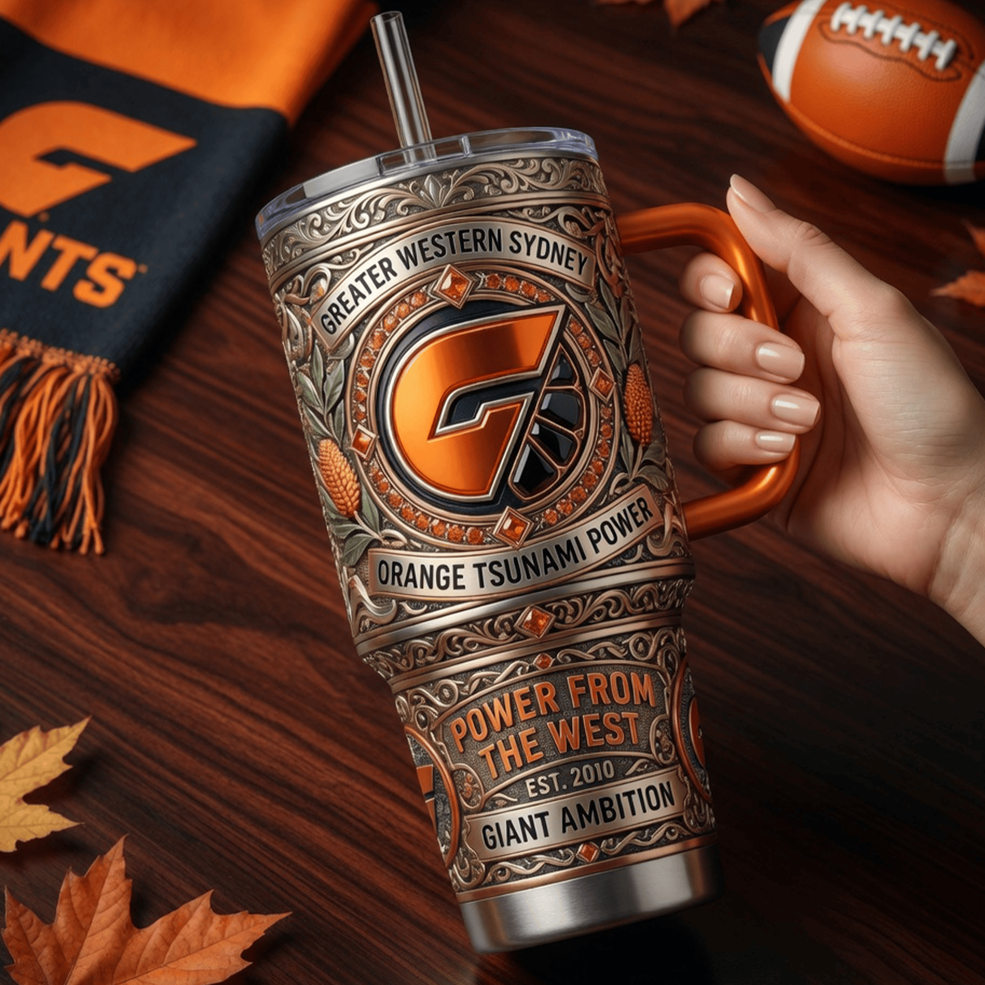GWS 40oz Tumbler With Handle LNTH