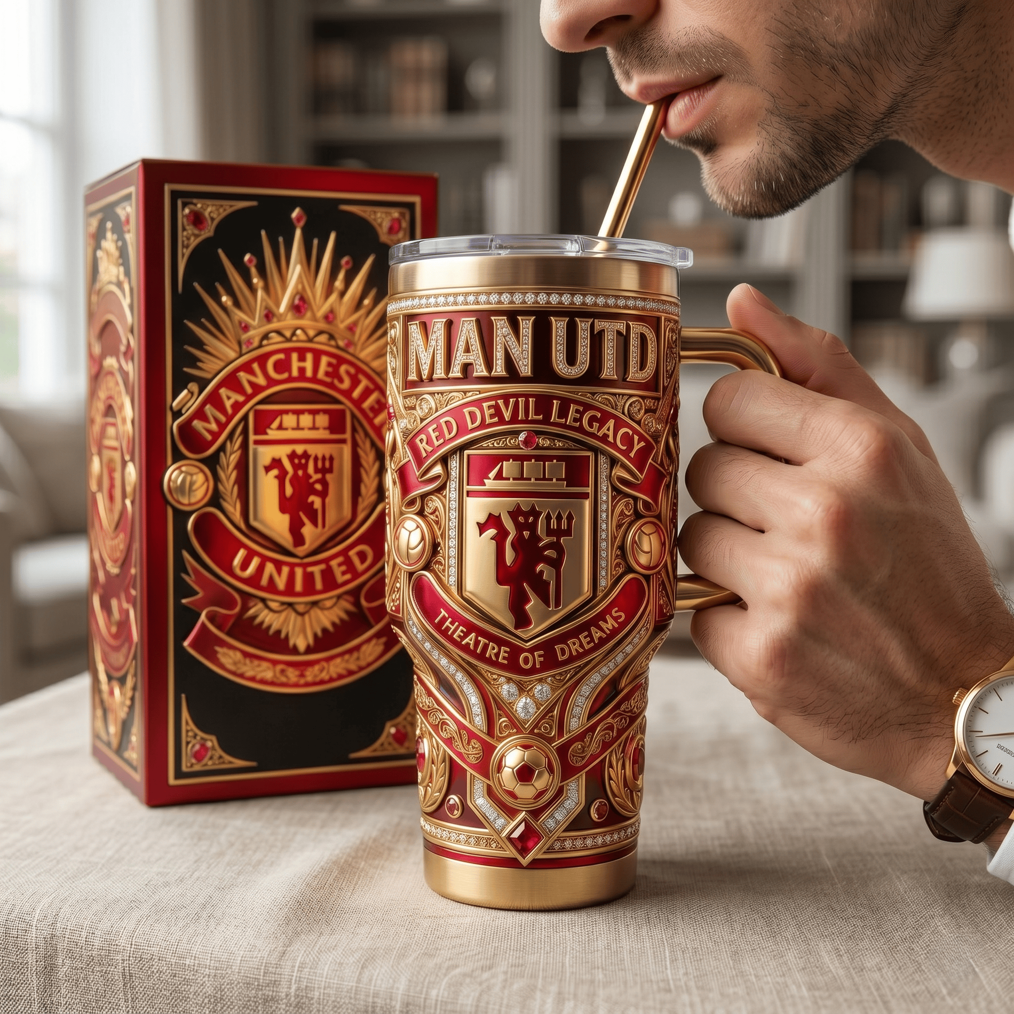 MU 40oz Tumbler With Handle HTTT