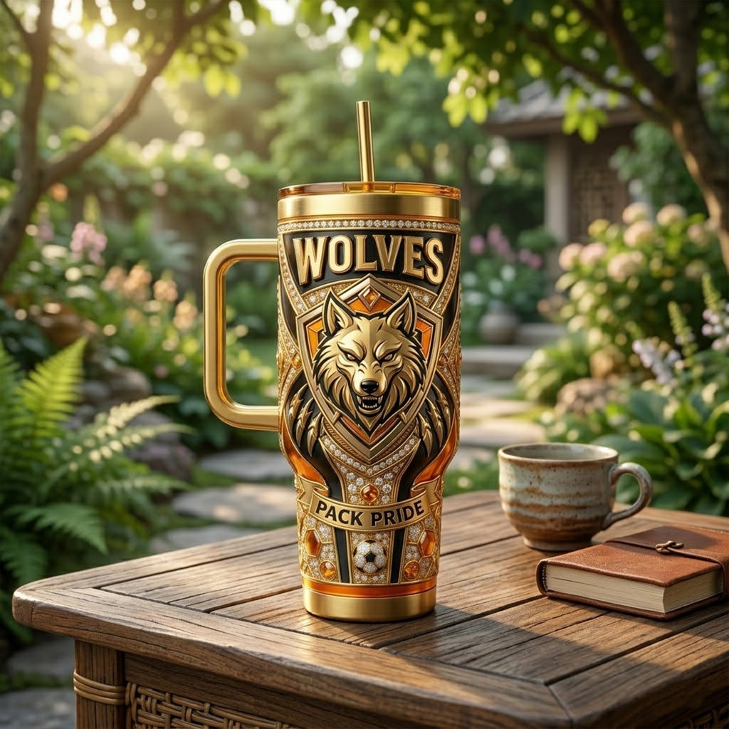 WOL 40oz Tumbler With Handle PDL