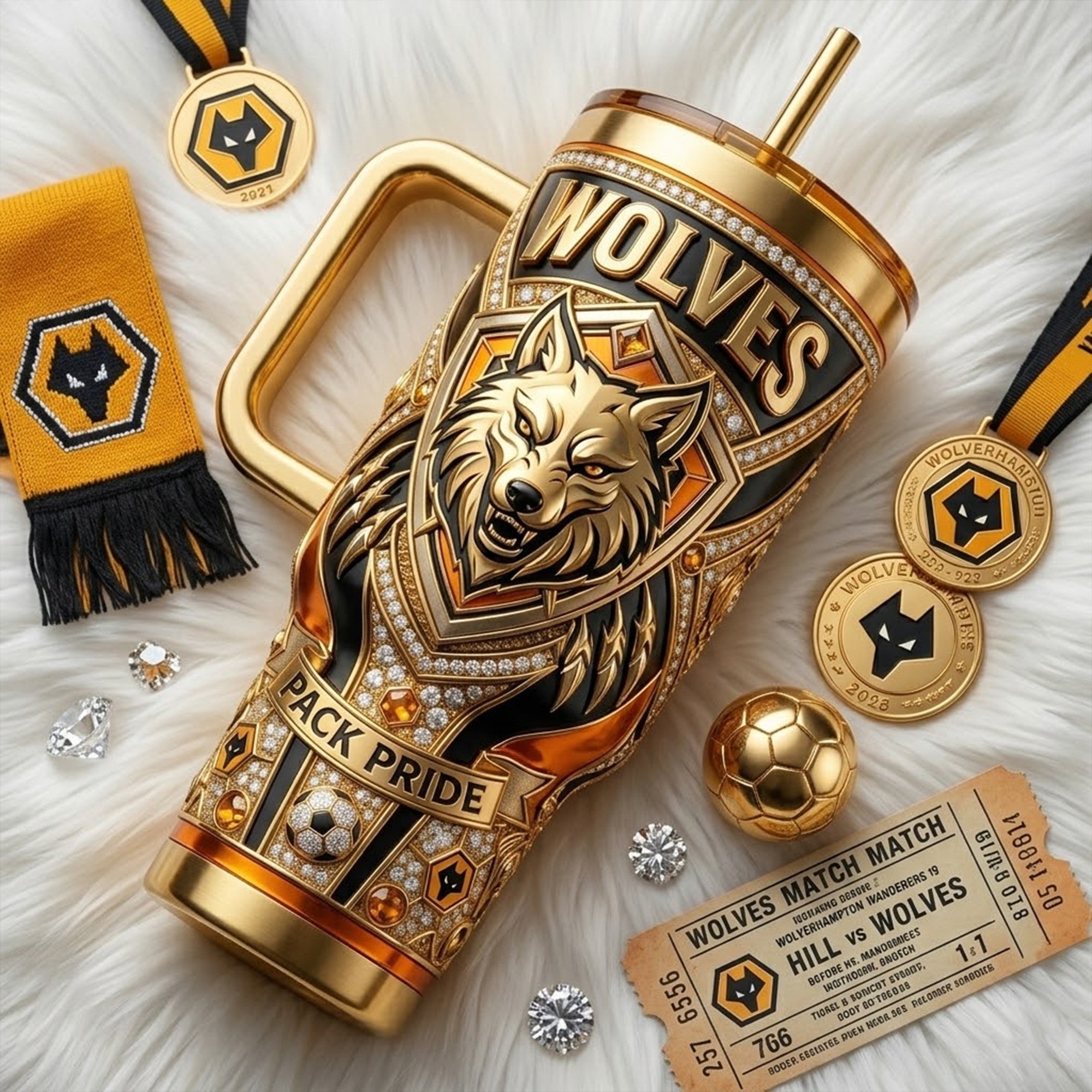 WOL 40oz Tumbler With Handle PDL