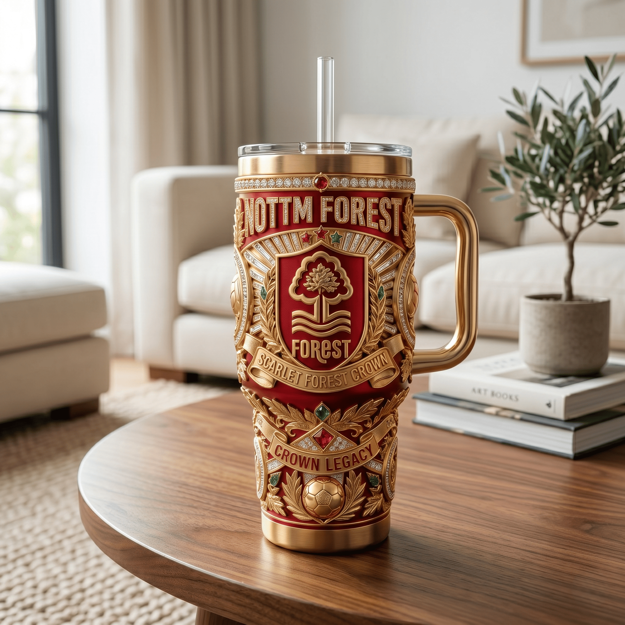 NFR 40oz Tumbler With Handle HTTT