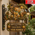 Honey Bear Premium Welcome Sign TNSM