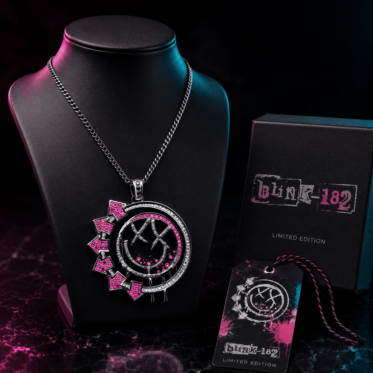 BLIK Solid Gold Chain with Diamond Pendant BMD